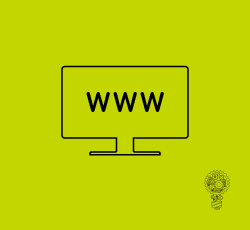 Bildschirm_www Icon - Internet