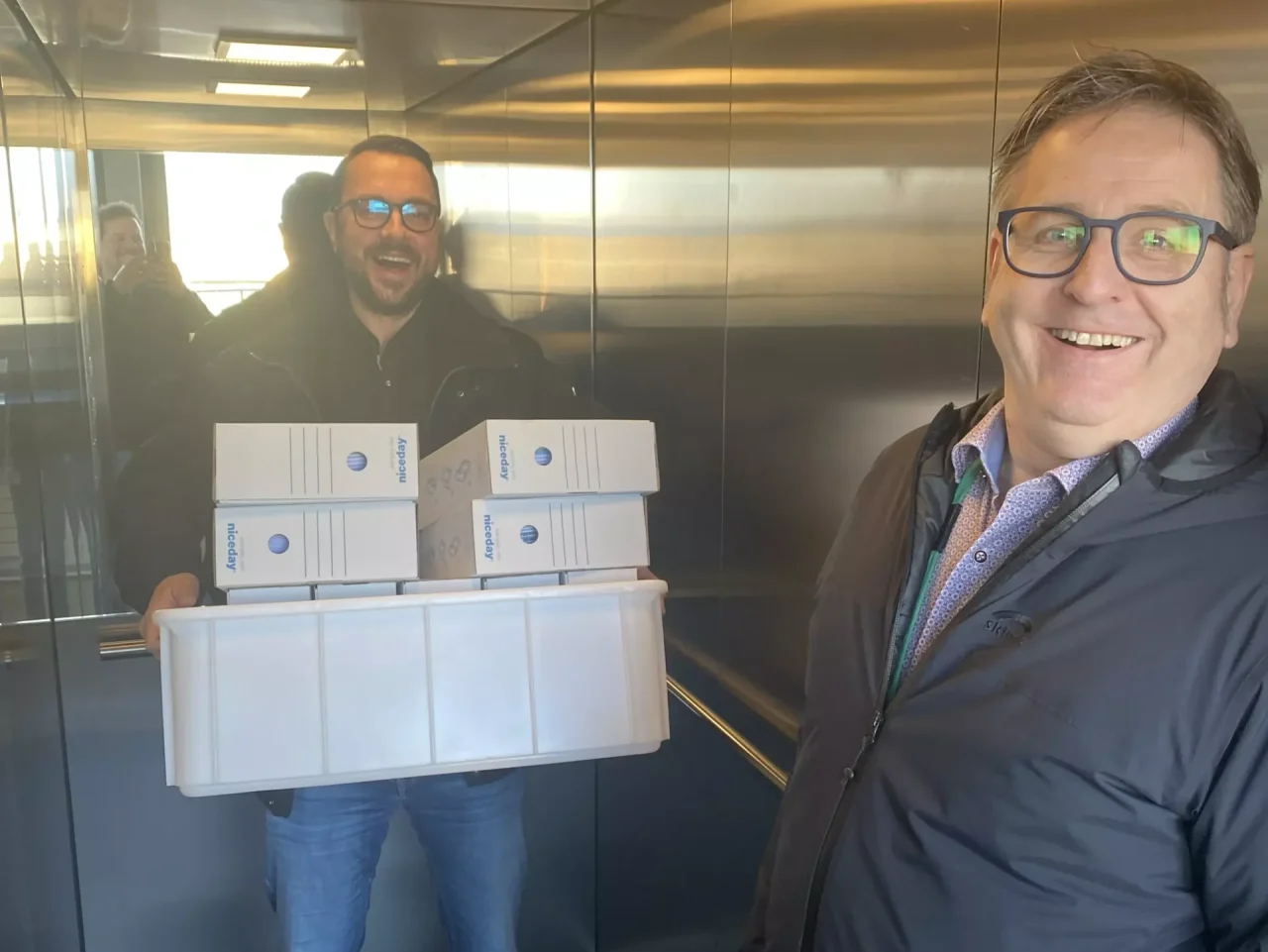 2503_GPS_Parkhaus-Baugesuch_05 Plan vom GETEC PARK.STEIN mit eingezeichnetem Standort des neuen Parkhauses - Ansicht von oben